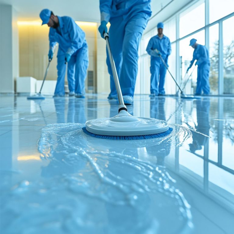 floor care after construction Image description